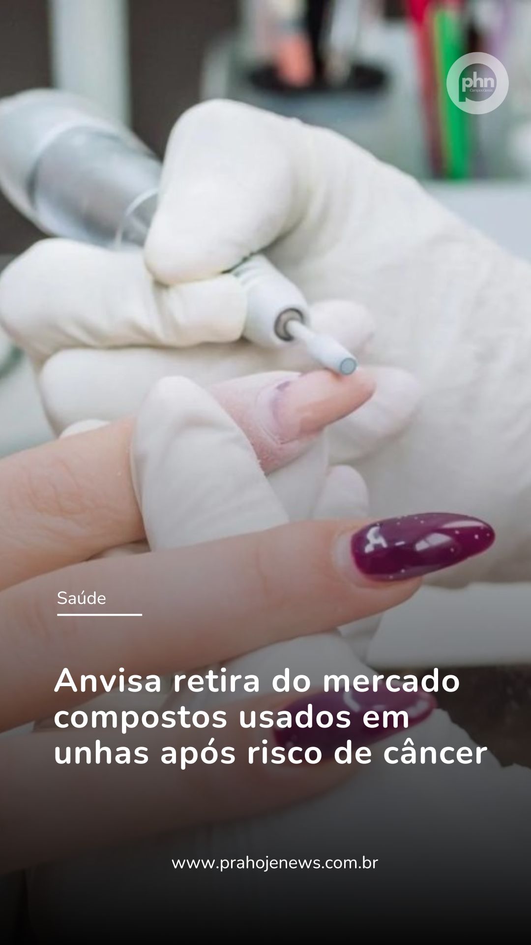 Anvisa retira do mercado compostos usados em unhas após risco de câncer