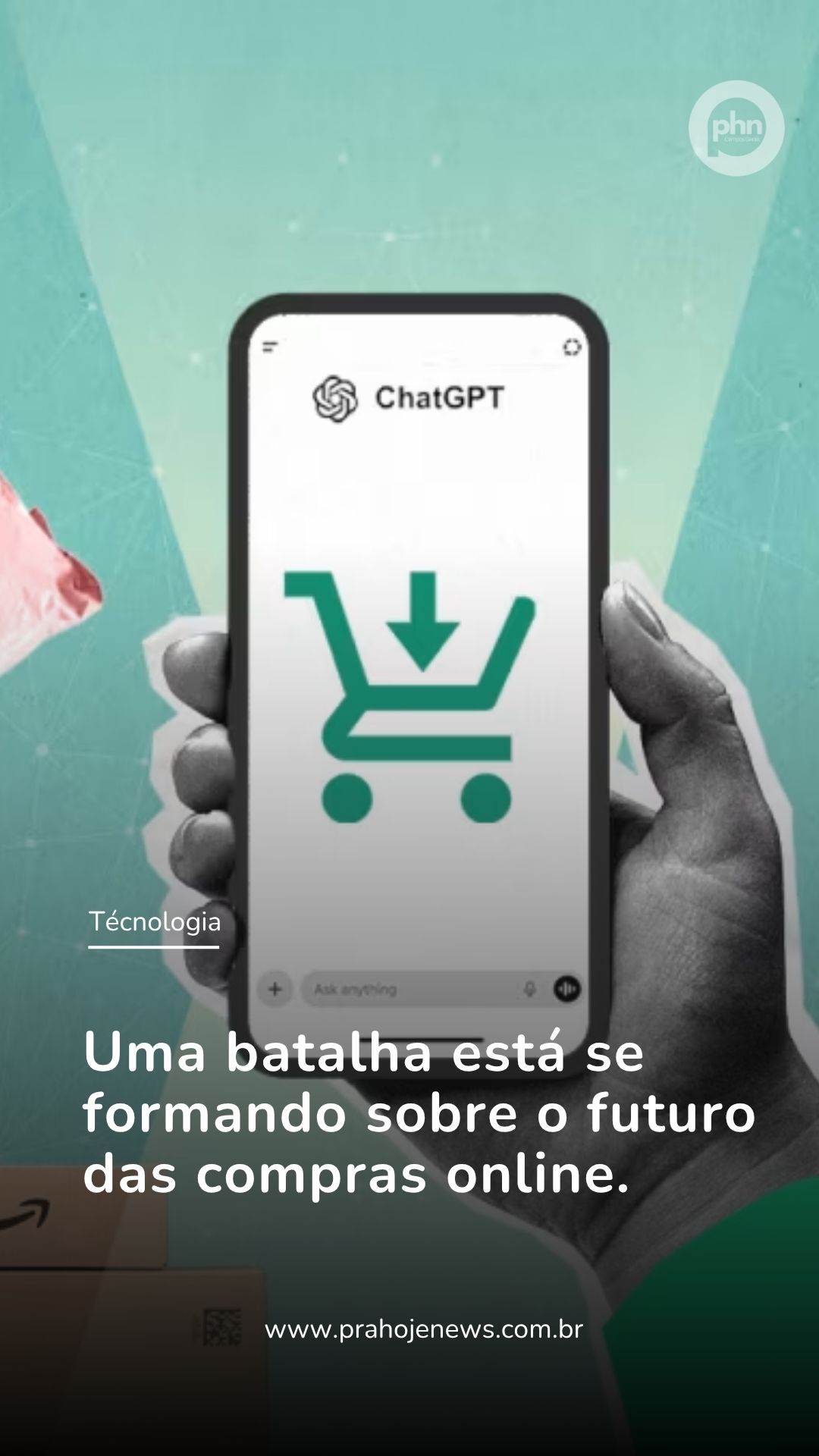 Uma batalha está se formando sobre o futuro das compras online.